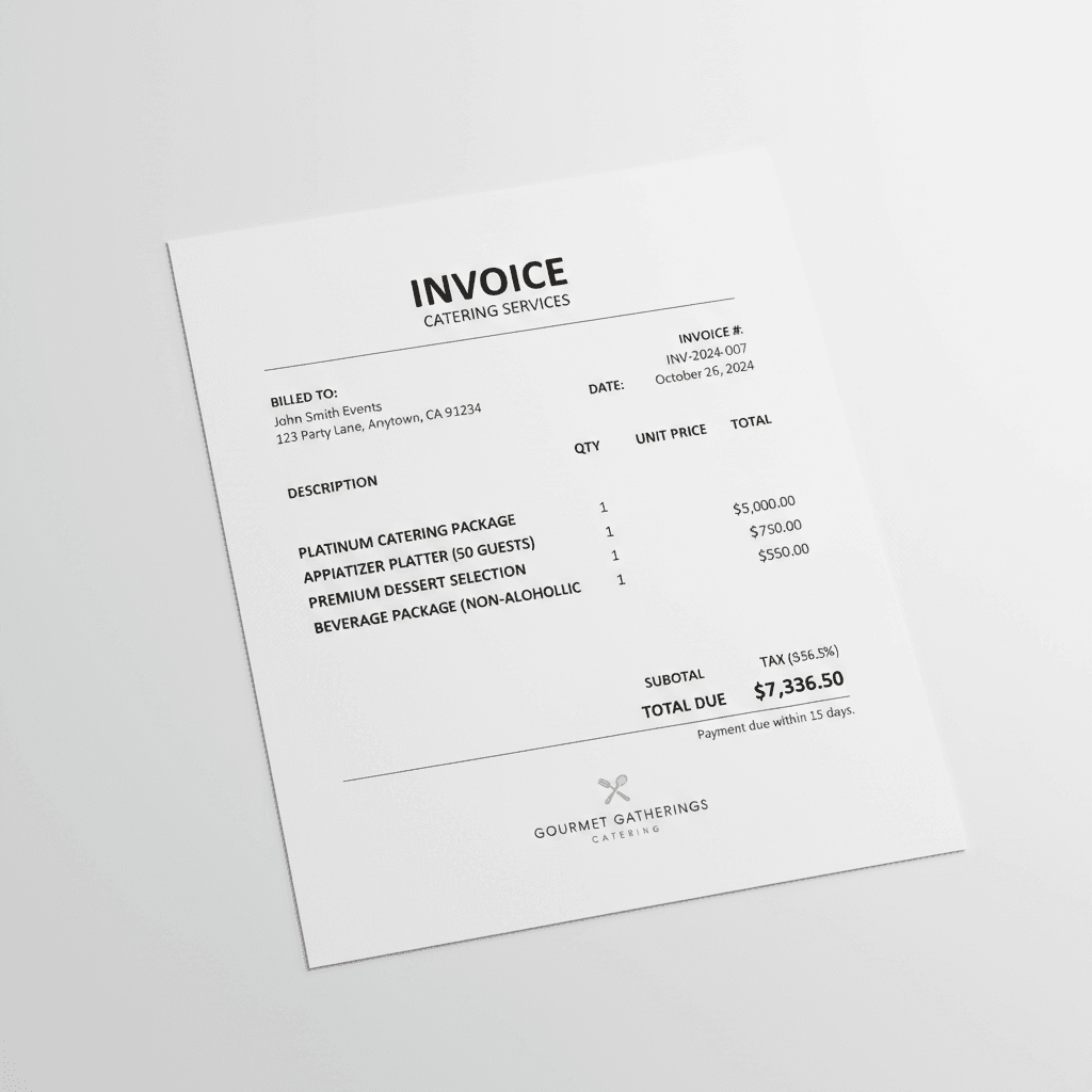 Simple invoicing
